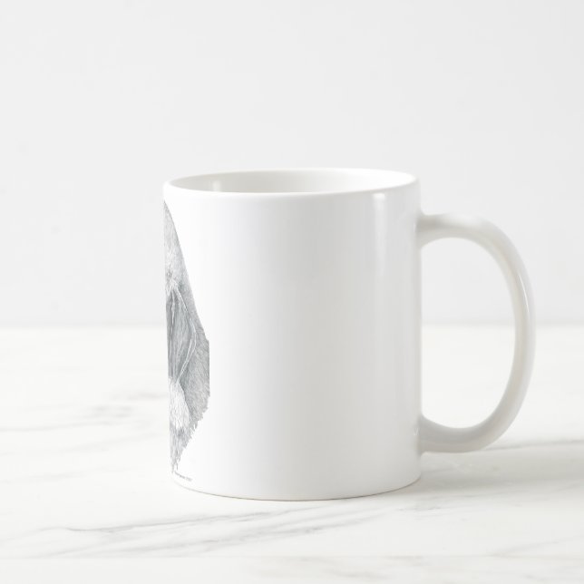 Bedlington Terrier Coffee Mug (Right)