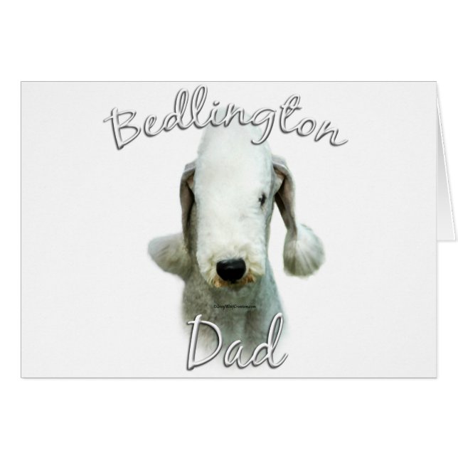 Bedlington Terrier Dad 2 (Front Horizontal)