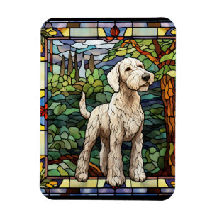 Bedlington Terrier Dog Flexible Photo Magnet