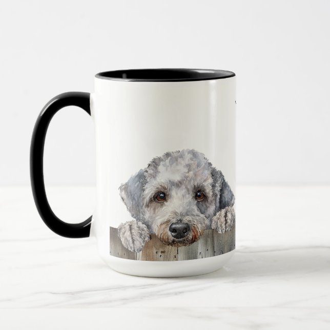 Bedlington Terrier Dog Mug (Left)
