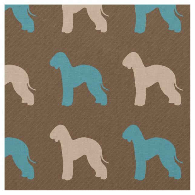 Bedlington Terrier Fabric (Close Up)
