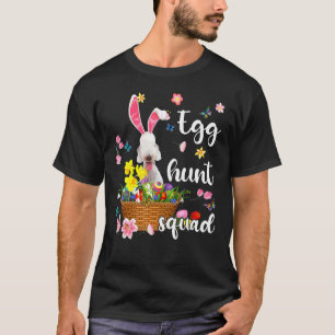 Bedlington Terrier Happy Easter Day Easter Colorfu T-Shirt