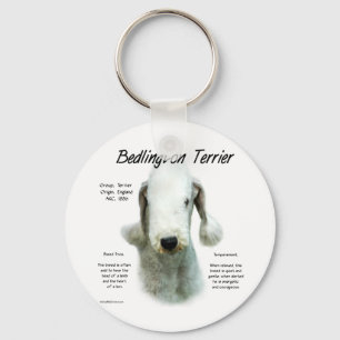 Bedlington Terrier History; All About Bedlingtons Key Ring