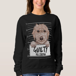 Bedlington Terrier Mugshot Guilty Dog Sweatshirt