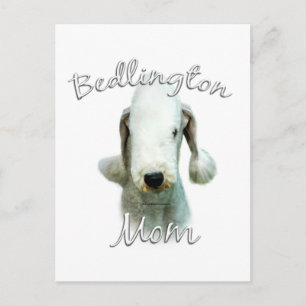 Bedlington Terrier Mum 2 Postcard