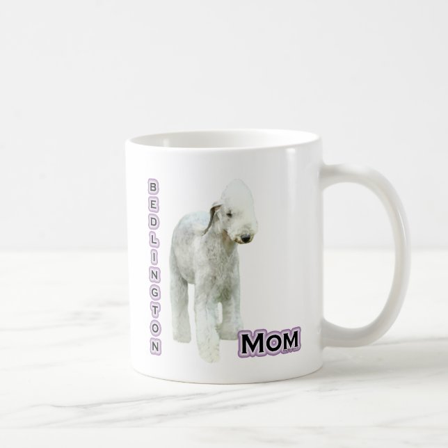 Bedlington Terrier Mum 4 Coffee Mug (Right)