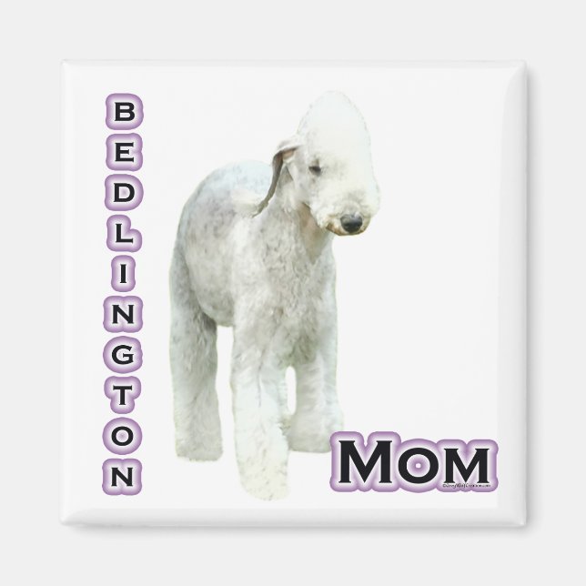 Bedlington Terrier Mum 4 - Magnet (Front)