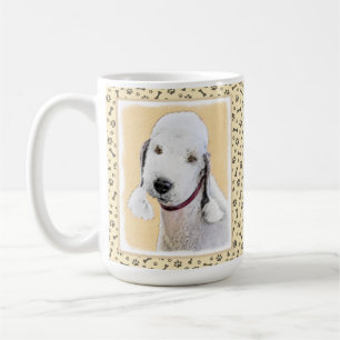 Bedlington Terrier Painting - Original Dog Art Coffee Mug