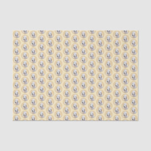 Bedlington Terrier Painting - Original Dog Art Tissue Paper