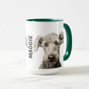 Bedlington Terrier Personalised Mug