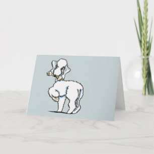 Bedlington Terrier Rosie Card