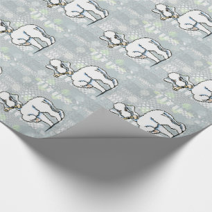 Bedlington Terrier Rosie Wrapping Paper