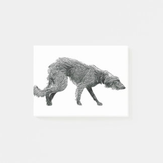 Bedlington Whippet Lurcher Dog Post-it Notes