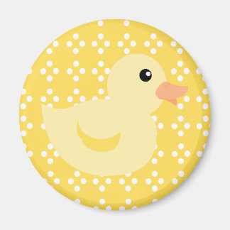 Bedotted Duck in Yellow Magnet
