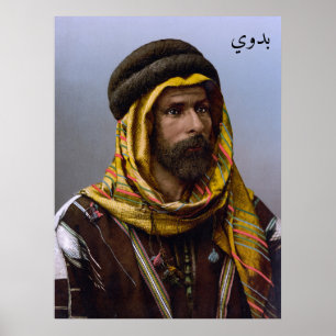 Bedouin Chief from Ottoman Syria  Poster