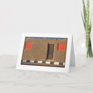 Bedouin House Greeting Card