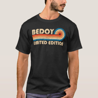 BEDOY Surname Retro Vintage 80s 90s Birthday Reuni T-Shirt