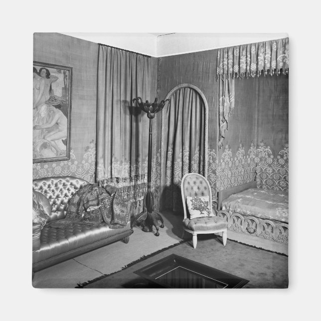Bedroom belonging to Jeanne Lanvin  c.1920-25 Magnet (Front)