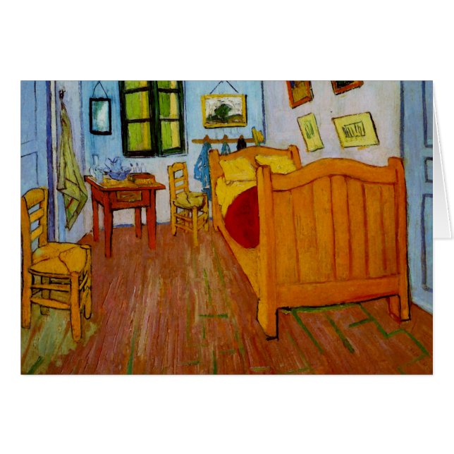 Bedroom in Arles (F482) Van Gogh Fine Art (Front Horizontal)