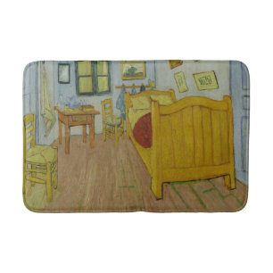 Bedroom in Arles, Oil Painting, Vincent Van Gogh Bath Mat
