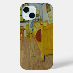 Bedroom in Arles, Oil Painting, Vincent Van Gogh iPhone 15 Case