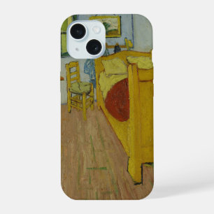 Bedroom in Arles, Oil Painting, Vincent Van Gogh iPhone 15 Case