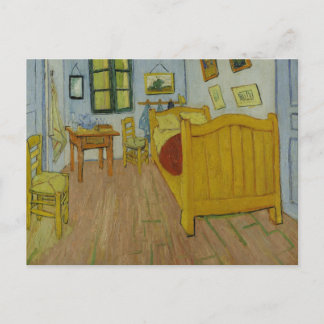  Bedroom in Arles, Oil Painting, Vincent Van Gogh Postcard