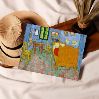"Bedroom in Arles" painting by Vincent van Gogh Postcard
