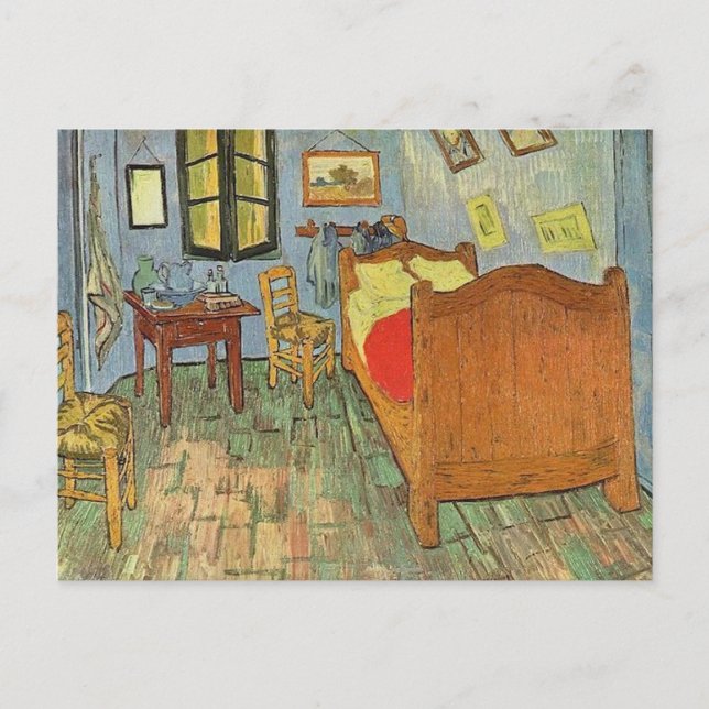 Bedroom in Arles Vincent van Gogh Postcard (Front)
