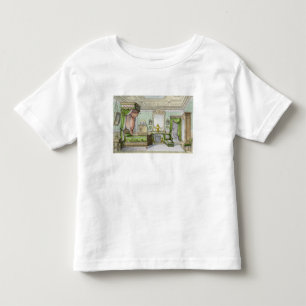 Bedroom in the Renaissance style (colour litho) Toddler T-Shirt
