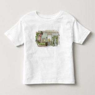 Bedroom in the Renaissance style (colour litho) Toddler T-Shirt