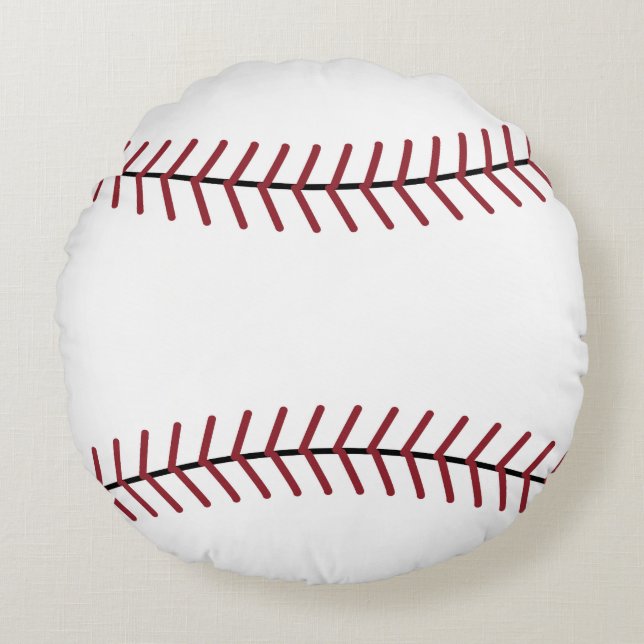 Bedroom Kids Boys Sports Baseball Pillow Gift (Front)