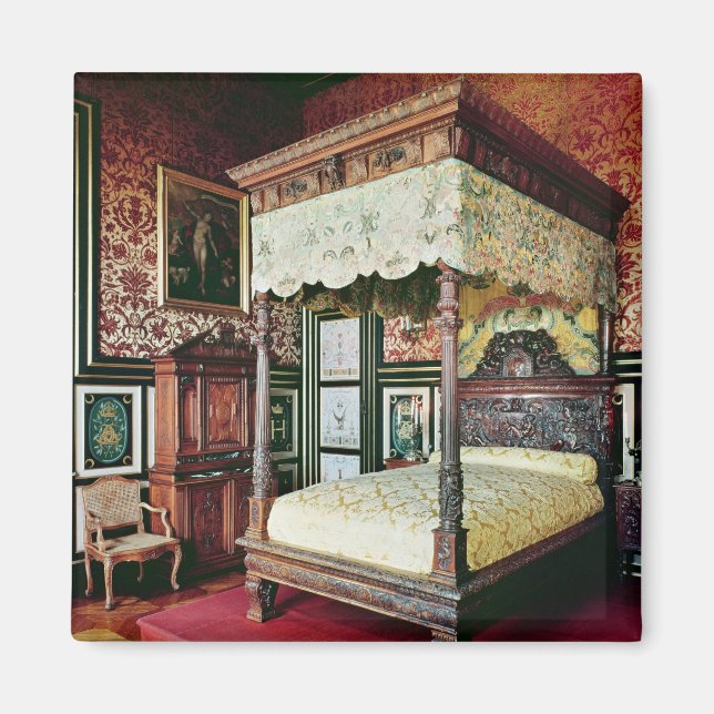 Bedroom of Henri II  and Diane de Poitiers Magnet (Front)