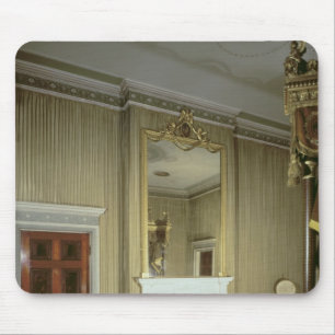 Bedroom with fireplace designed by Adam, c.1776 Mouse Pad