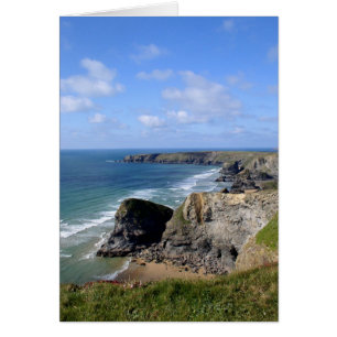 Bedruthan Steps, Cornwall card
