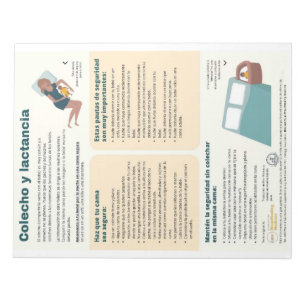 Bedsharing and Breastfeeding Tear-away (Spanish) Notepad