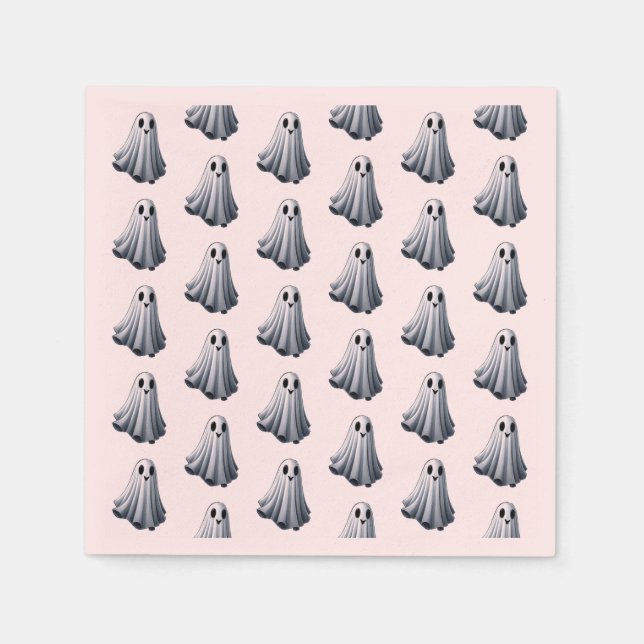 bedsheet ghost  napkin (Front)