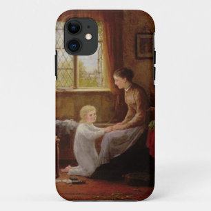 Bedtime, 1890 (oil on panel) iPhone 11 case
