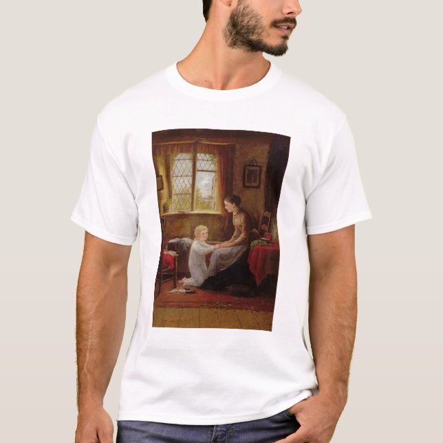 Bedtime, 1890 (oil on panel) T-Shirt (Front)