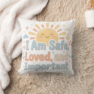 Bedtime Comfort Message for Little Dreamers Cushion