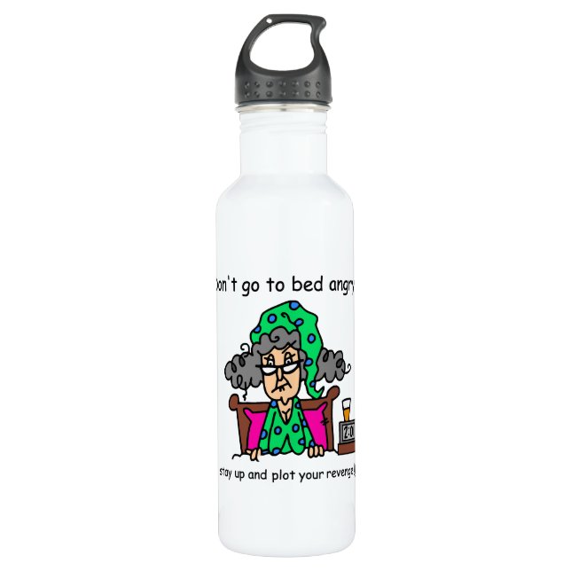 Bedtime Humour 710 Ml Water Bottle (Front)