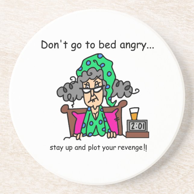 Bedtime Humour Coaster (Front)