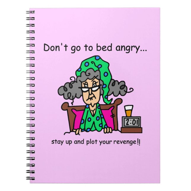 Bedtime Humour Notebook (Front)
