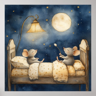 Bedtime Mice Poster