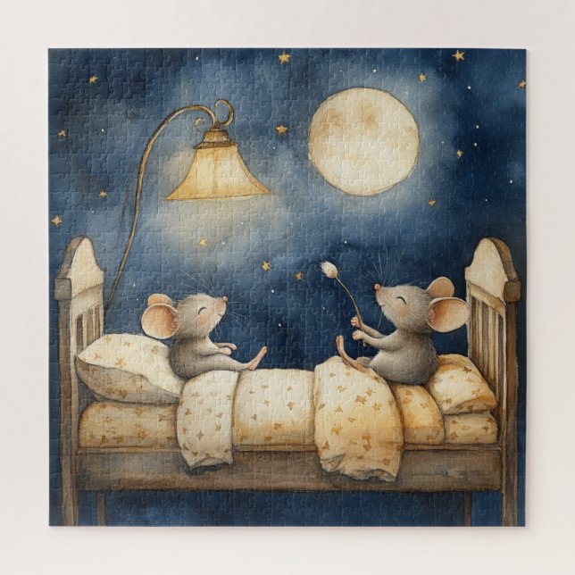 Bedtime Mice Puzzle (Vertical)