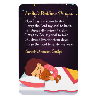 Bedtime Prayer Poster Magnet