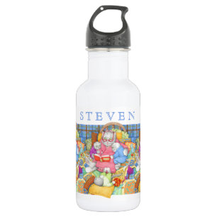 BEDTIME STORY 18 oz Water Bottle