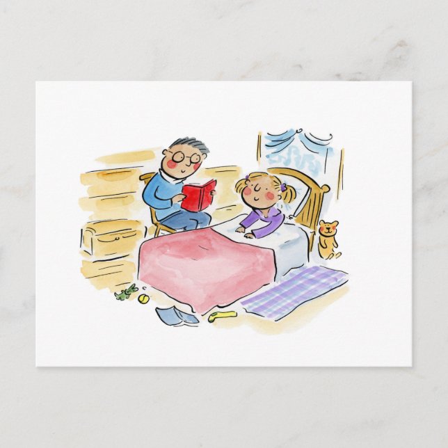 Bedtime Story Postcard (Front)