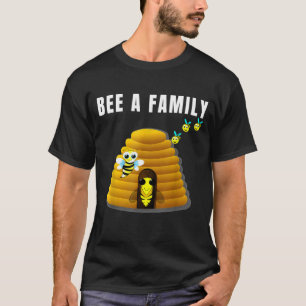 Bee A Family Cute Beekeeper Mens Womens Kids Beeke T-Shirt
