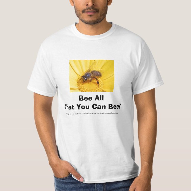 Bee All That You Can Bee! T-Shirt (Front)